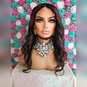 Custom made Human hair 5x6 closure wig